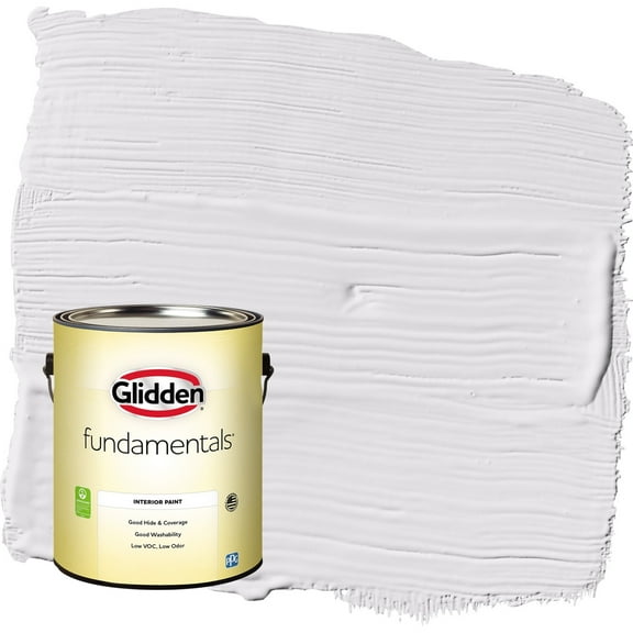 Glidden Fundamentals Orchid Blossom / Purple Flat Interior Paint, 1 Gallon