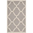 thumbnail image 1 of Safavieh Dhurries Dark Grey Contemporary Rug - 4' x 6', 1 of 5