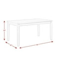 thumbnail image 6 of Picket House Furnishings Alexa 7PC Standard Height Dining Set in Cherry, 6 of 19