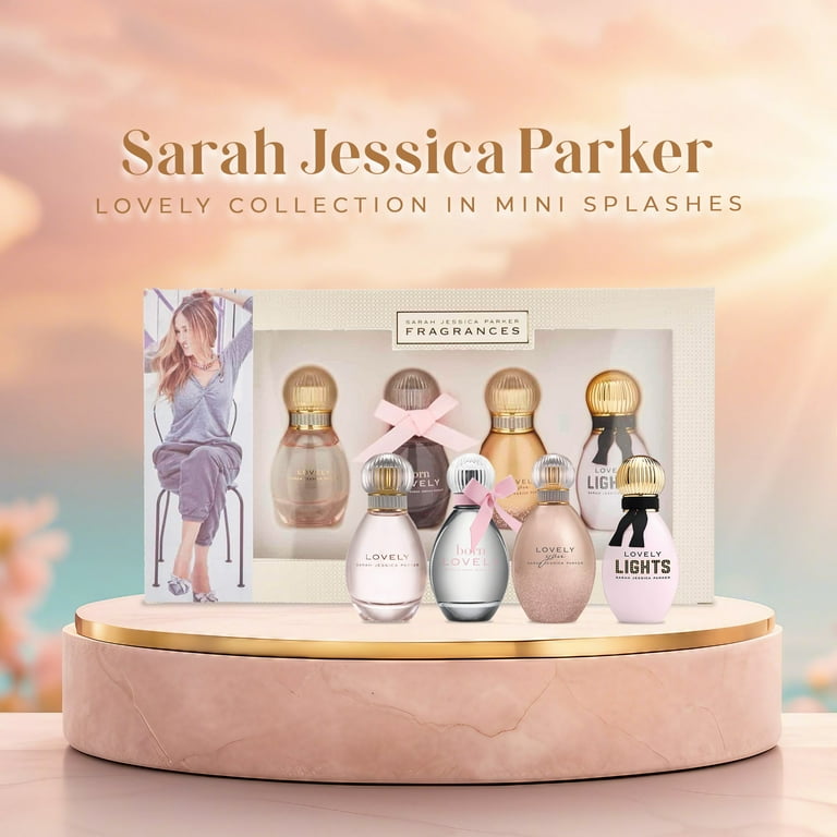 Lovely by Sarah Jessica Parker Perfume for Women 4 Piece EDP Mini Splash Gift Set Lovely by Sarah Jessica Parker Perfume for Women 4 Piece EDP Mini Splash Gift Set