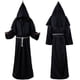 thumbnail image 3 of Disfraz de Halloween Disfraz antiguo Túnica de monje medieval Disfraz de monje Disfraz de mago Sacerdote Cos Costume_x, 3 of 4
