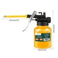 thumbnail image 5 of Oil Can Metal High Pressure Oiler Lubrication Oil Can Bottle Oiler Tool Thumb Pump Tool Oiler 250ml/8oz, 5 of 8