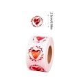 thumbnail image 3 of Jpxdew Heart Stickers Roll 1 Inch Valentine's Day Love Shape Labels-Waterproof,Removable,Writable for Crafts,Envelopes,Boxes,Gift Tags,Bags,Wedding Decorations-500 PCS, 3 of 6