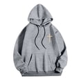 thumbnail image 7 of Hinvhai Mens Vintage Hooded Sweatshirts Jesus Cross Print Long Sleeve Hoodies Casual Sweat Shirts Christian Pullover Tops Gray XL(XL), 7 of 7
