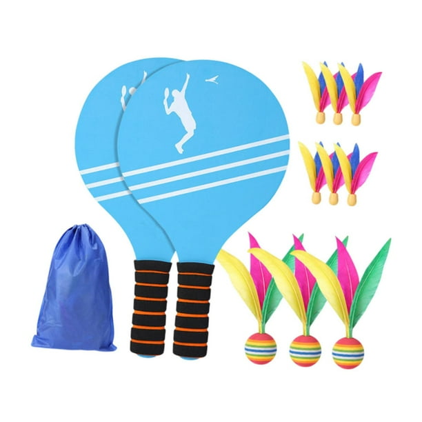 2 piezas Bádminton Set Ejercicio Raqueta de bádminton para niños interiores al aire libre estilo C