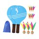 thumbnail image 1 of 2 piezas Bádminton Set Ejercicio Raqueta de bádminton para niños interiores al aire libre estilo C, 1 of 8