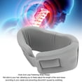 thumbnail image 4 of Neck Support Brace, Wide Application Hook And Loop Fastening Strap Adjustable Neck Support Collar V Shaped Design  for Travel, 4 of 7