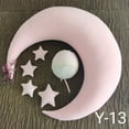 thumbnail image 3 of Archer Comfortable Star Decor Moon Shape Cushion Home Sofa Bed Pillow for Photo Prop, 3 of 8