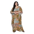 thumbnail image 2 of Gypsie Blu Women Kaftans Dresses Caftan Long Maxi Printed Dress for Ladies Online, 2 of 7