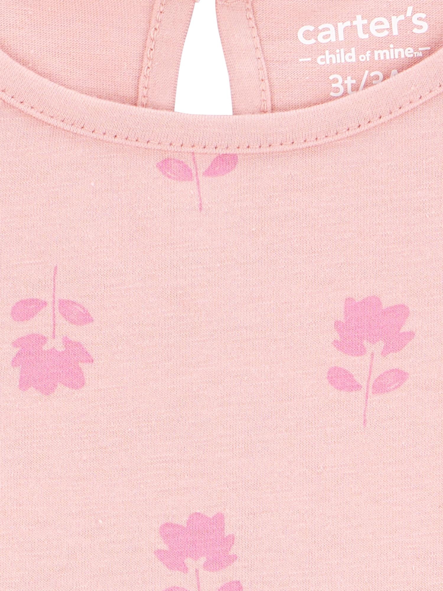 Carter's Child of Mine Baby and Toddler Girl Outfit Set, 5-Piece, Sizes 12M-5T