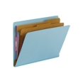 thumbnail image 1 of Smead - Classification folder - expanding - 2 parts - for Letter - tabbed - blue (pack of 10), 1 of 4