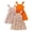 ZA-Orange, variant on Povozer Teen Girl Dresses Girl Dress Fashion Girls Dresses Toddler Girls Dress 3 Pack Casual Party Print Skater A Line Dress Size 4-5 Years,Green