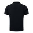 thumbnail image 3 of NIEWTR Mens Casual Pullover Polo SweaTshirt Thermal Short Sleeve Stand Collar Slim Fit Sweater Jacket(Black,XL), 3 of 5