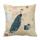 thumbnail image 1 of Funda de almohada ABPHQTO Manuscrita Verde Francés Pavo Real Azul 40x40 cm, 1 of 1