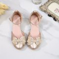 thumbnail image 1 of SNNROO Elegant Bowknot High Heels for Girls  Breathable  Non-Slip Design Perfect for Parties & Performances - Versatile All-Season Wear, 1 of 7