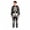17-Black, variant on Halloween Onesie Adult Skeleton Long Sleeve Hooded Halloween Pajamas Hooded Soft Plush One Piece Jumpsuits Loungewear Sleepwear Outfit for Halloween Party
