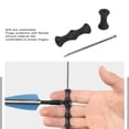 thumbnail image 4 of Languette de Doigt Bowstring, Protecteur de Doigt Bowstring Quickshot en Silicone Doux pour Tir Noir, Rouge, Bleu, 4 of 7
