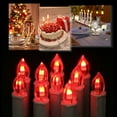 thumbnail image 4 of 20 PCS Flameless Candles with Remote Control Realistic Color Changing LED Candles Battery Powered Christmas Tree Flickering Taper Candle Lights with Clips for Wedding Party Decoration, 4 of 8