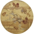 thumbnail image 2 of Nourison Somerset Traditional Floral Beige 7'9" x ROUND Area Rug, (8' Round), 2 of 8