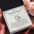 thumbnail image 3 of Mother Necklace Love Heart Pendant Necklace Jewelry Mothers Day Birthday Christmas Gift, Mom Birthday Valentines Gifts, Girlfriend Necklaces, Daughter Heart Jewel, Anniversary for Her, 3 of 7