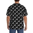 thumbnail image 5 of Cauagu Golf Balls Men's Short Sleeve Button Down Hawaiian Shirt for Men Bowling Shirts Casual Summer Beach Shirt,X-Large, 5 of 6