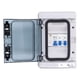 thumbnail image 1 of Caja de protección de distribución, 2 vías 230 V Distribución V Caja de distribución Caja de distribución de vía Alta capacidad, 1 of 9