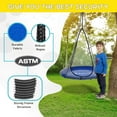 thumbnail image 6 of SkyBound  Saucer Tree Swing for Kids, Outdoor Flying Swing for Adult Support Up to 600lbs, 6 of 7
