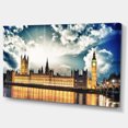 thumbnail image 2 of Big Ben UK et Chambre du Parlement - Impression sur Toile Extra Grand, 2 of 3