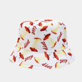 thumbnail image 2 of CoCopeaunts Women Reversible Bucket Hat Summer Foldable Outdoor Fishing Hunting Cap Outdoor Sun Prevent Fisherman Hats for Men, 2 of 8