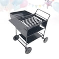 thumbnail image 1 of WHAMVOX BBQ Accessories Pocket Model BBQ Grill Iron Barbeque Simulation for Kids Room 1Set, 1 of 8