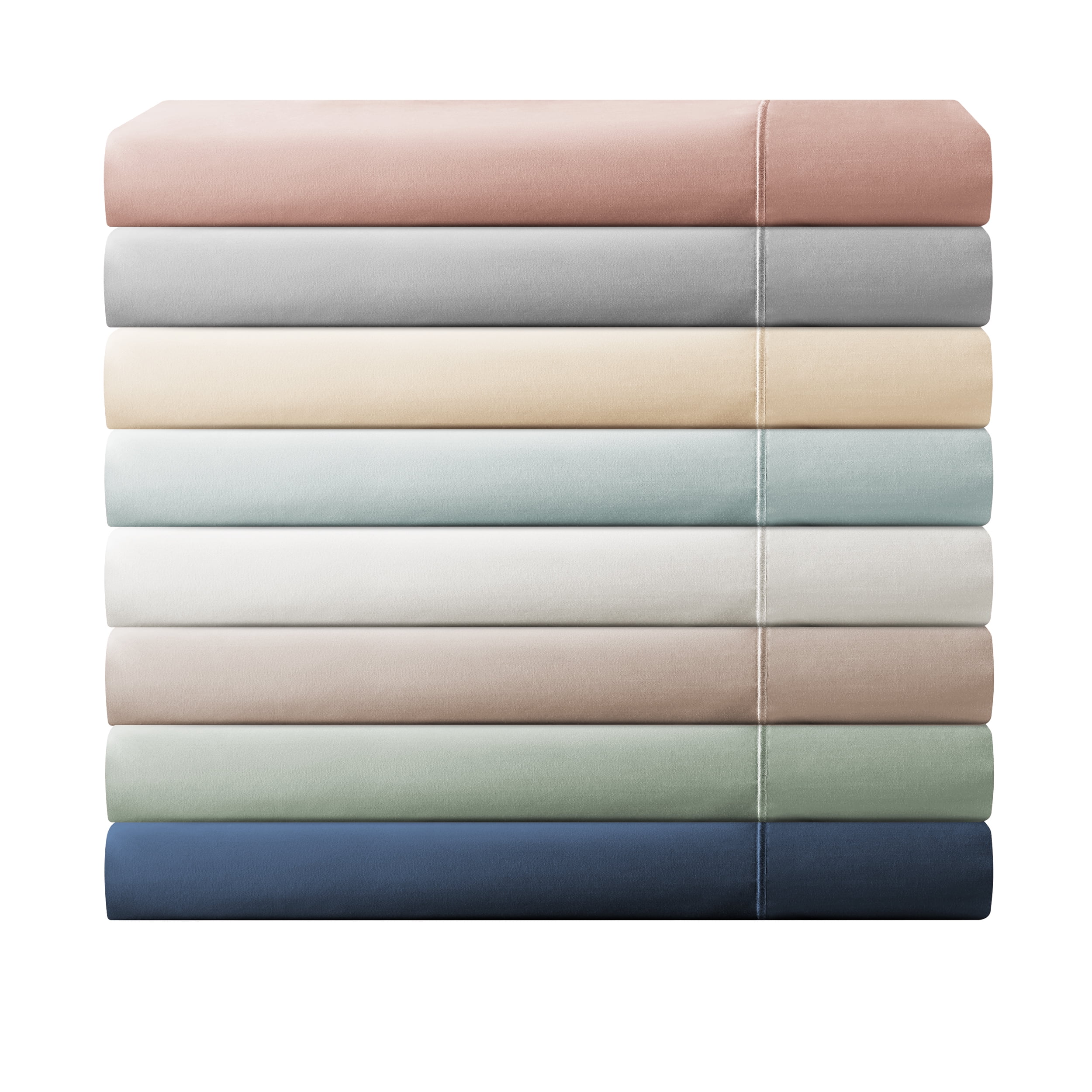 Hotel Style 4-Piece 600 Thread Count Green Egyptian Cotton Adult Bed Sheet Set, Full - Deep Pocket