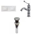 thumbnail image 1 of American Imaginations 48-in. W 1 Hole Ceramic Top Set In White Color - Overflow Drain Incl. AI-32653, 1 of 1