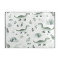 thumbnail image 5 of Yayeee Area Rugs for Living Room 5.2'x4' Non Slip Washable Bedroom Floor Carpet, Green Dinosaur Pattern, 5 of 6