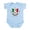 Sky Blue, variant on CafePress - Mexico World Cup Soccer Infant Bodysuit - Baby Light Bodysuit, Size Newborn - 24 Months