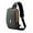 Gray Gold, variant on Auricz Bag, Carbon Fiber Streamline Sling Bag, USB Charging Sport Slings, Waterproof Shoulder Backpack (Black)