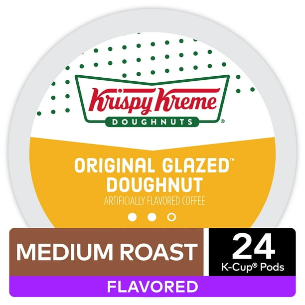 Krispy Kreme Original Glazed Doughnut KCup Coffee Pods, Medium Roast