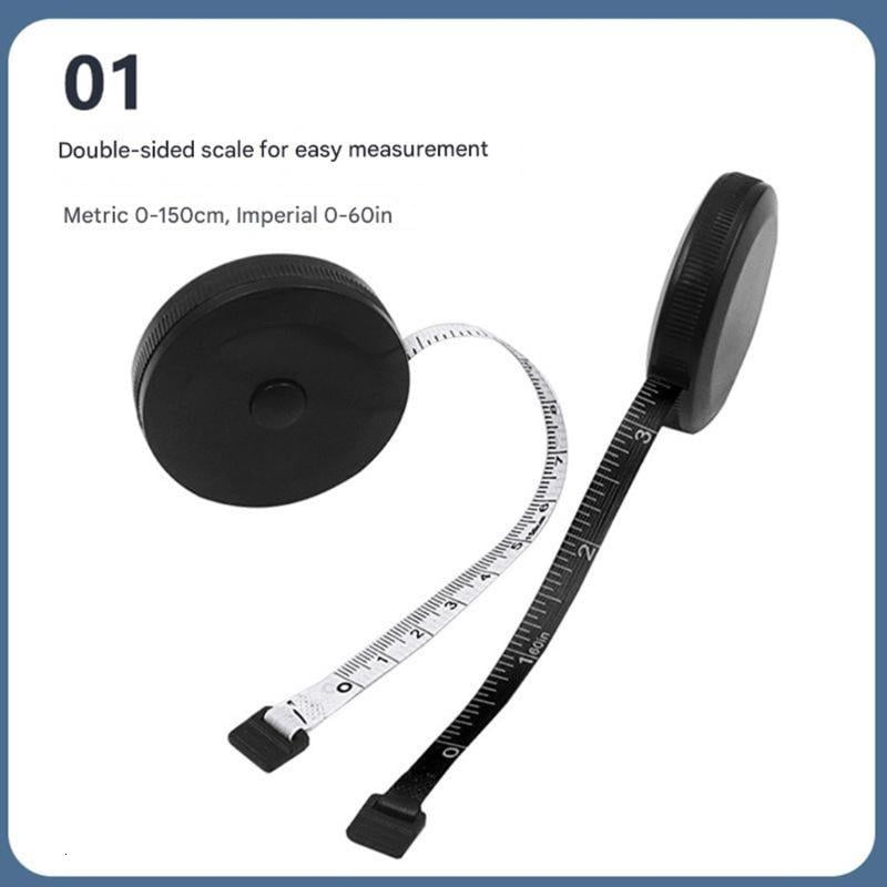 CEORPER 2 In 1 Measuring Tape Set Flexible Soft Tape And Slide Device For Home Office