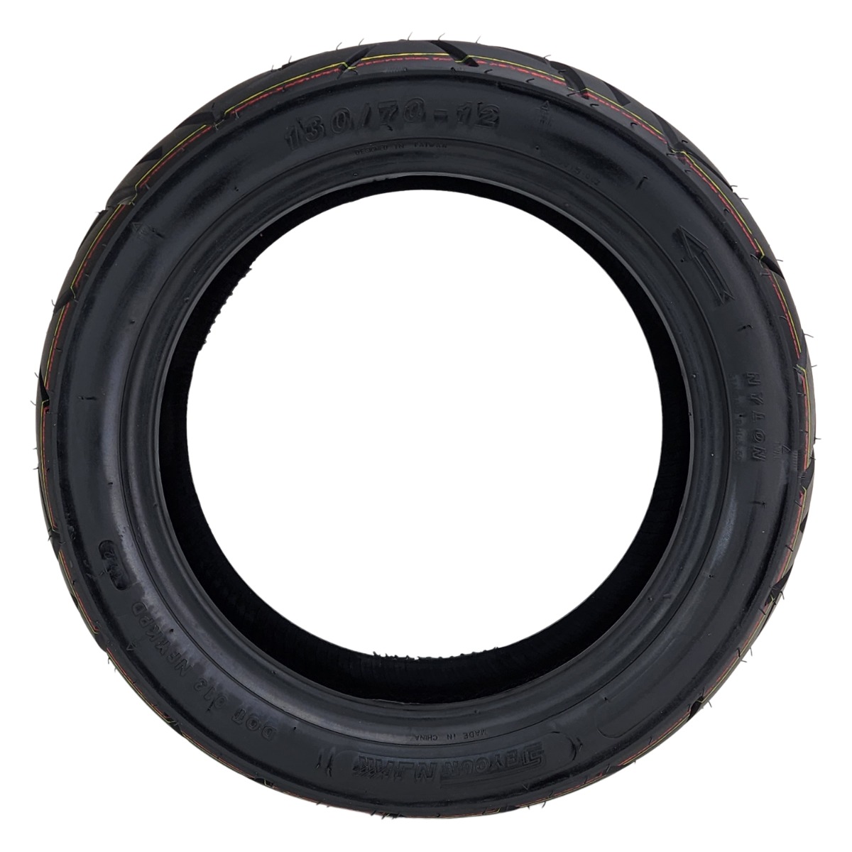 SEYOUN Scooter Tire 130/70-12, SY-S015, Boom, Taotao, Icebear, Peace Sports