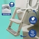 thumbnail image 5 of Asiento de Inodoro Infantil Nuby Rosa con Escalera para Niños Pequeños de Más de 18 Meses, 5 of 8