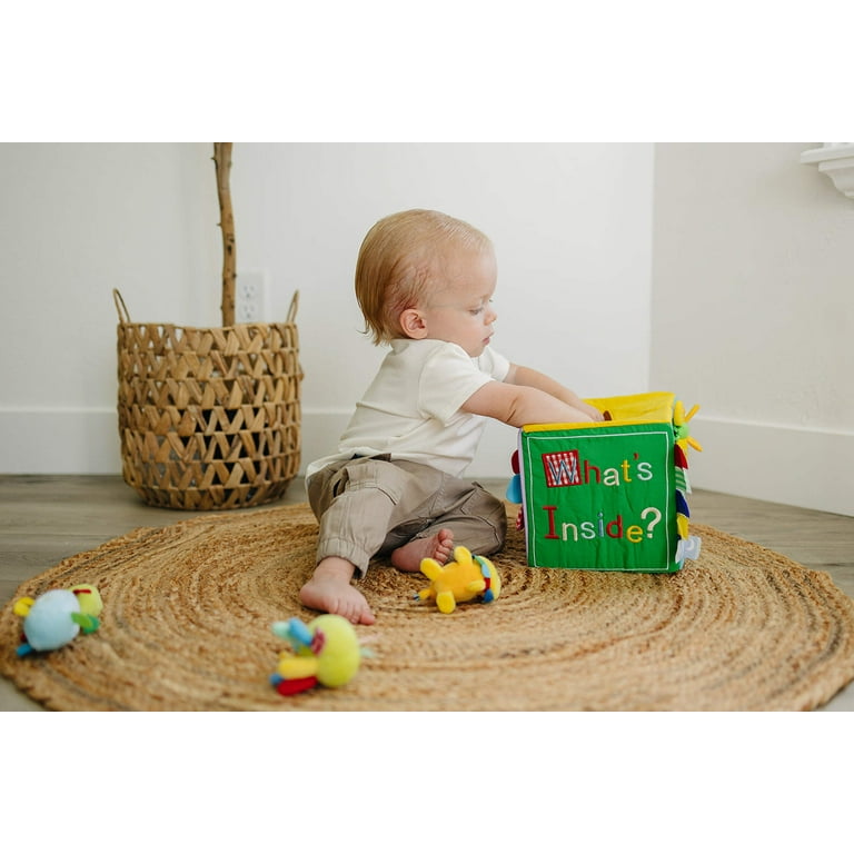 Genius Babies Baby Surprise Box with 8 Colorful Octopus Sensory