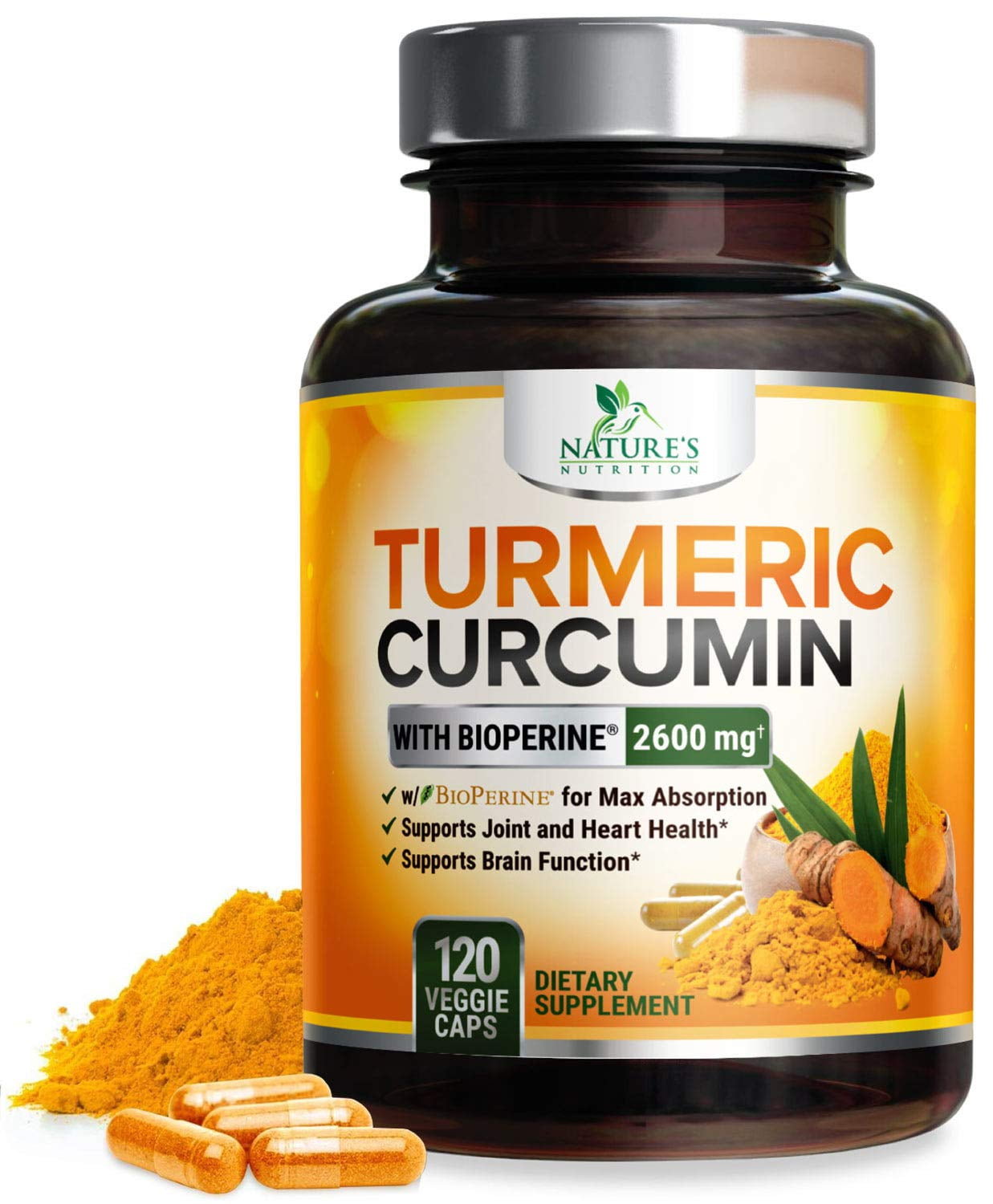 Nature's Nutrition Turmeric Curcumin Max Potency ... Nature's Nutrition Turmeric Curcumin Max Potency ...