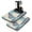 White-527, variant on Counter Mat with Retro Design - Vintage Style Dish Drying Mat for Kitchen Coffee Bar, Heat-Resistant and Leak-Proof, Aesthetic Tribal Vibe