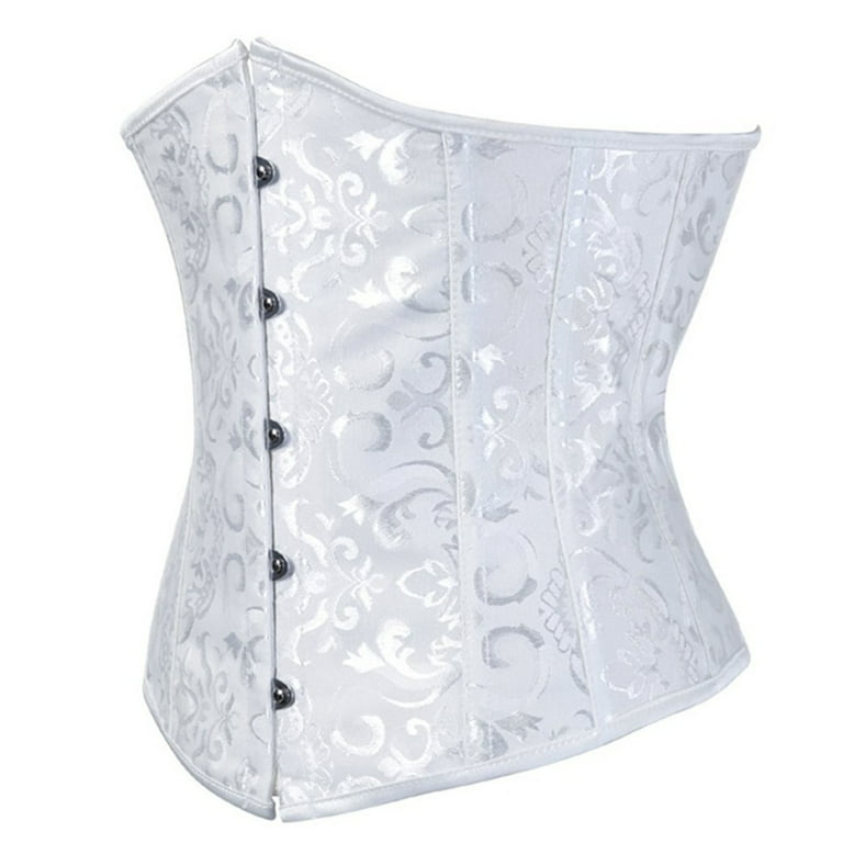 Patlollav Clearance Corsets for Women Floral Overbust Corset Bustier  Lingerie Top Gothic Shapewear Underwear