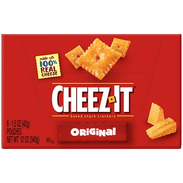 Sunshine Cheez It Crackers 1 5oz Single Serving Snack Pack 8 Box