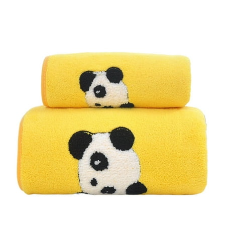 

⚡ Big Sale! Jiiey Kitchen Towelscoral Fleece Can Absorb Water Wash Face with Take a Bath Thicken Creative Adult Couple Gift Towel Large Bath Towel Set Towel X1 Cleaning Supplies Clearance Sale