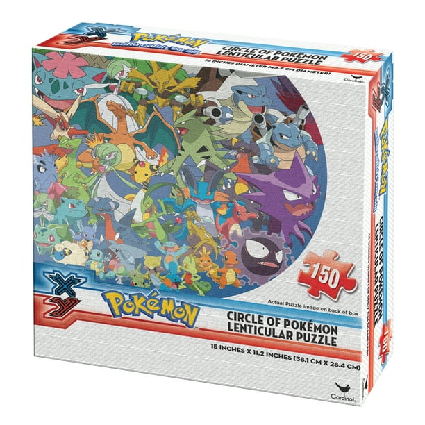 Circle Of Pokemon Lenticular 3D Puzzle - 150 Pieces ...