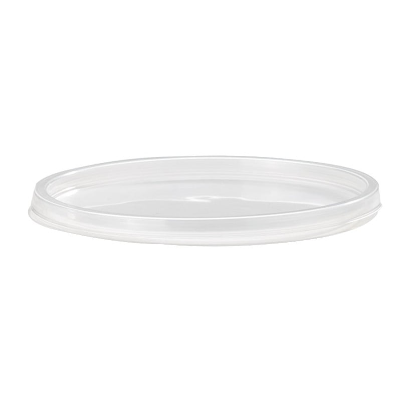 Placon Home Fresh Polypropylene Round Lid For Bakery Treats, Produce Candy, Clear