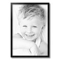 thumbnail image 2 of ArtToFrames 16" x 23" Satin Black Tall Picture Frame, 16x23 inch Black Wood Poster Frame (WOM-1852), 2 of 8