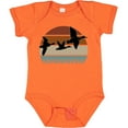 thumbnail image 3 of Inktastic Duck Hunting Retro Sunset Hunter Boys or Girls Baby Bodysuit, 3 of 5