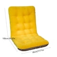 thumbnail image 2 of Seat Cushion for Tufted Corduroy Sitting Pillow Folding Reclining Lounge Chair One-Piece Thick Floor Cushions for Sitting Tufted Corduroy Floor Cushions for Living Room Tatami, 2 of 5